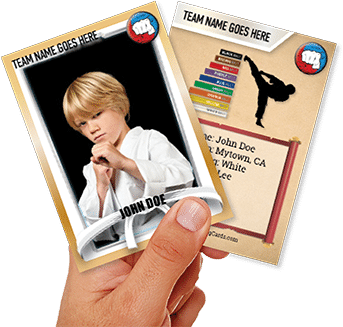Martial Arts Trading Cards